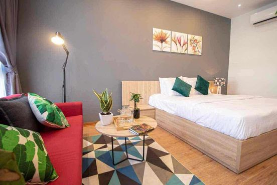 Sập hầm! bán Tòa căn hộ 4 tầng Nguyễn Đình cách biển Phạm Văn Đồng 500m dòng tiền 45tr