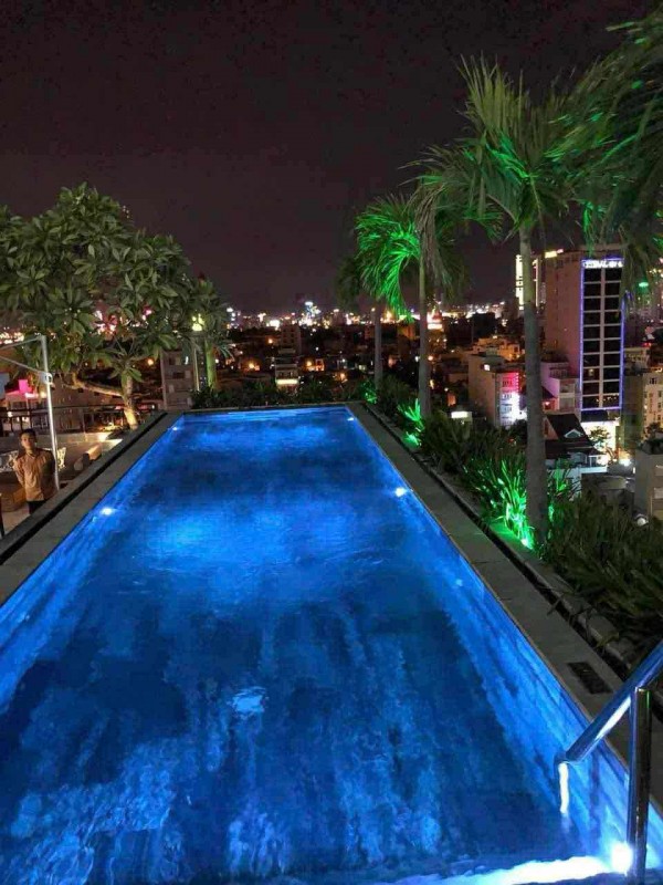 Hàng hiếm! Bán Tổ hợp căn hộ và spa 9 tầng biển Hà Bổng song song Võ Nguyên Giáp