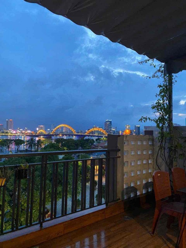 Bán Tòa căn hộ 6 tầng view trực diện cầu Rồng đường K Hà Thị Thân 110m2/15ty8