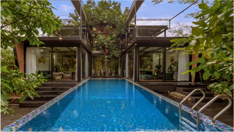 CHO THUÊ VILLA 5* ĐÀ NẴNG 400M2 VIEW NÚI VIEW BIỂN SƠN TRÀ