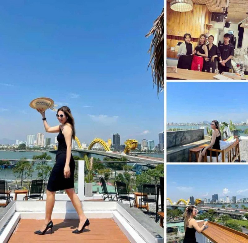 Bán Tòa căn hộ 4 tầng Hà Thị Thân, 161m2 11 phòng dòng tiền 100tr/th  19ty view cầu Rồng phun lửa