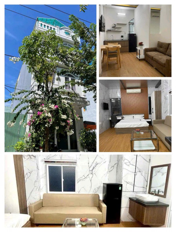 Bán Toà căn hộ 4 tầng Nguyễn Xuân Khoát ngay biển Phạm Văn Đồng khu phố hàn Quốc của Đà Nẵng 118m2 doanh thu 50tr/th 14ty8